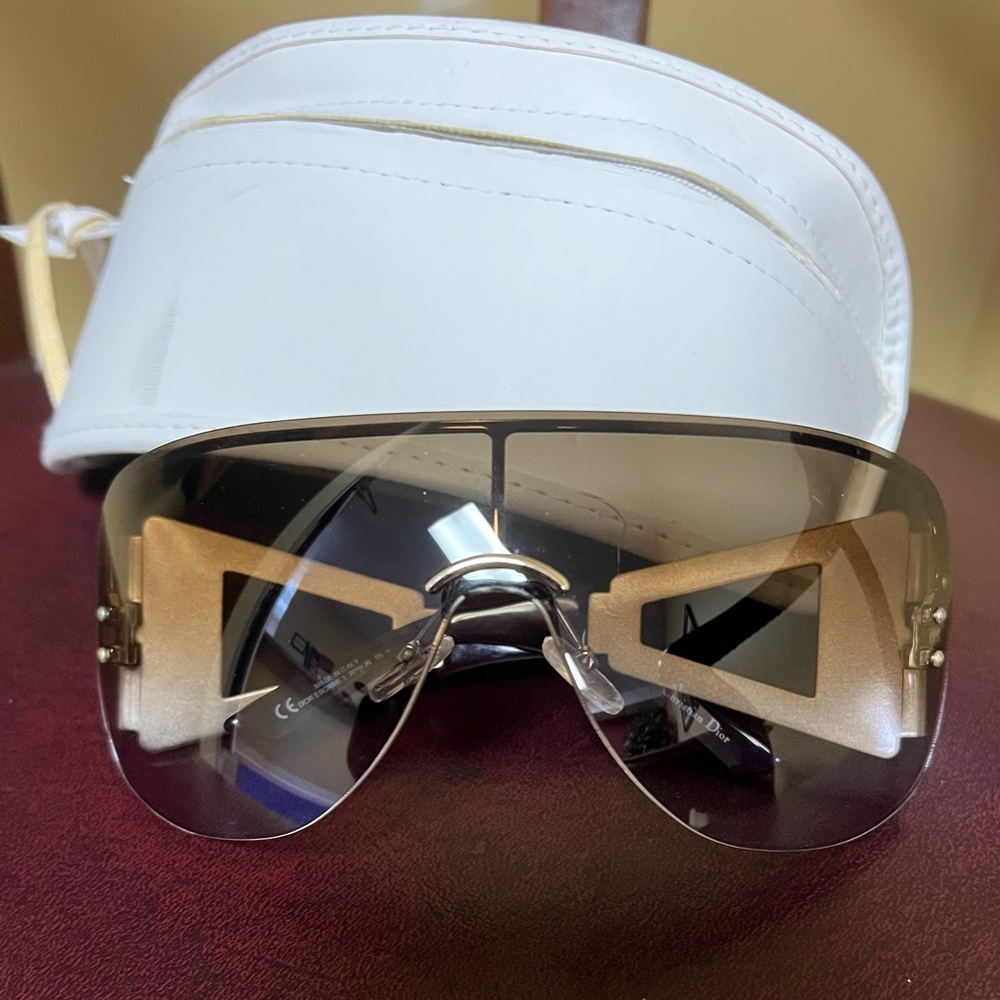 Christian Dior Escrime 1 Purple Sunglasses Vintage Y2K - Picture 2 of 16